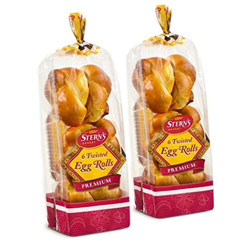 Sterns Bakery Traditional Kosher Braided Challah Rolls | Fresh