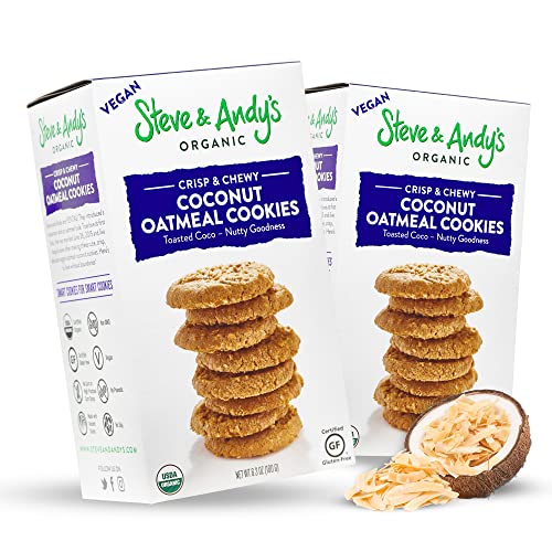 Steve and Andy’s - Soft and Chewy All-Natural Oatmeal Coconut Co...