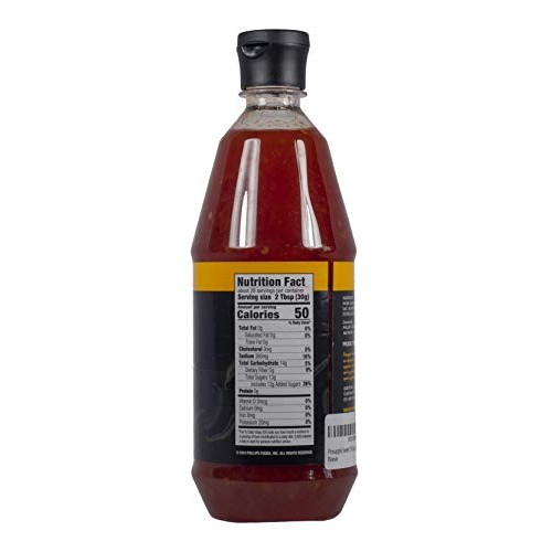 Pineapple Sweet Chili Sauce In A 25 Oz. Squeeze Bottle Used In P