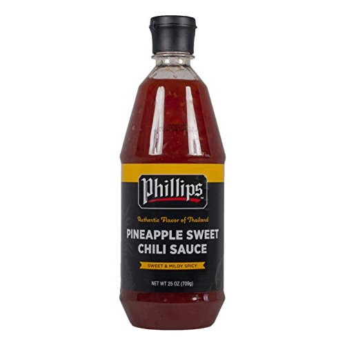 Pineapple Sweet Chili Sauce In A 25 Oz. Squeeze Bottle Used In P