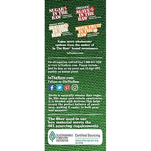 Stevia In The Raw, 50 Count Box