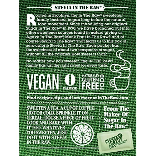 Stevia In The Raw, 50 Count Box