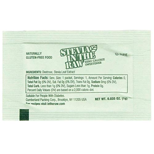 Stevia In The Raw Zero Calorie Sweetener 250Ct