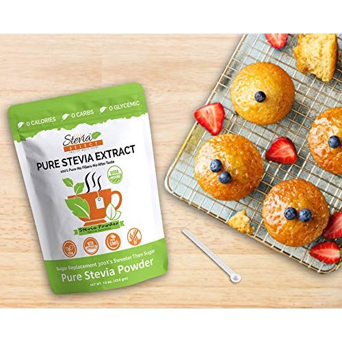 Stevia Powder 1Lb Stevia Select Pure Stevia Extract-Bulk Stevi