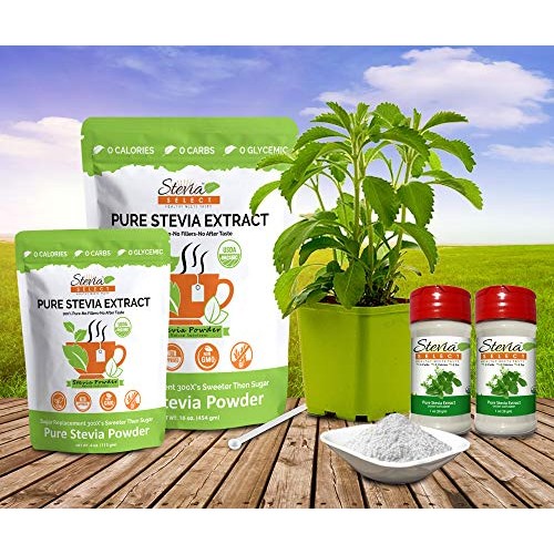 Stevia Powder 1Lb Stevia Select Pure Stevia Extract-Bulk Stevi