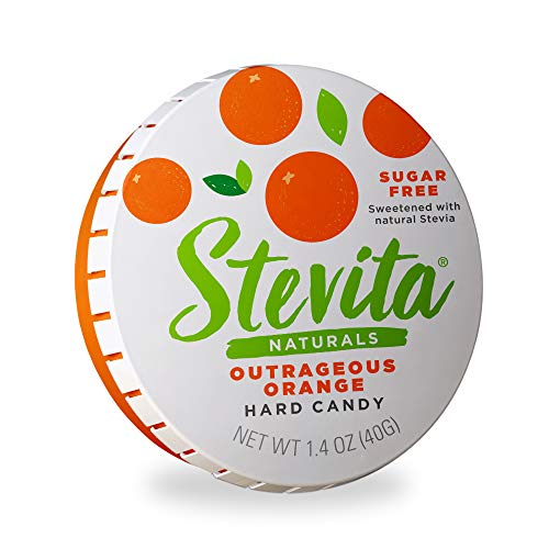 Stevita Steviasweet Candy Natural Orange Flavor 6 Pack - 1.4 O