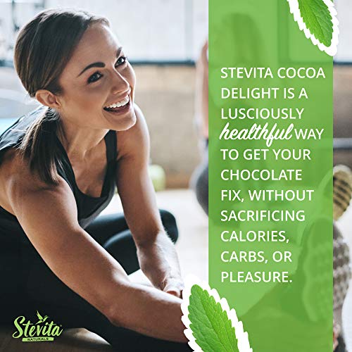 Stevita Cocoa Delight - 4 Oz Pouch - Natural Cocoa Powder With S