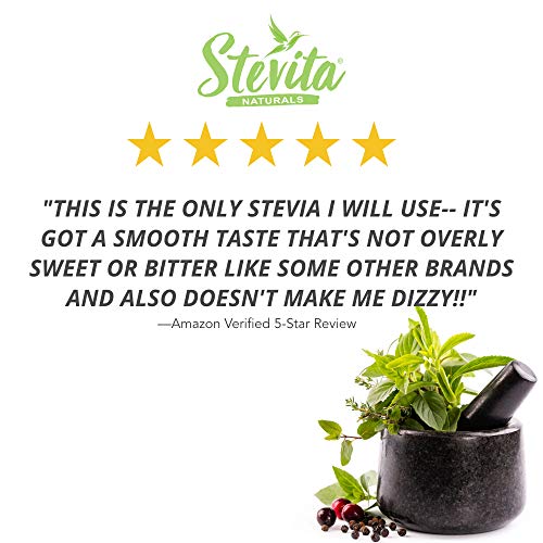 Stevita Organic Liquid Stevia Large - 3.3 Ounces - All Natural S