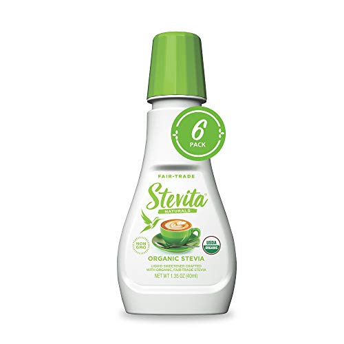 Stevita Organic Liquid Stevia Small 6 Pack - 1.35 Ounces - All