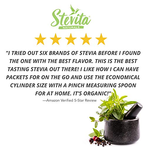 Stevita Simply Stevia Powder - .7 Ounce Jar - Pure Stevia All Na