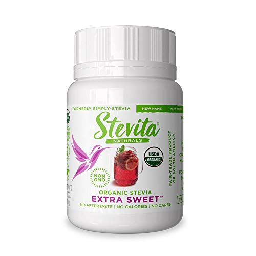 Stevita Simply Stevia Powder - .7 Ounce Jar - Pure Stevia All Na