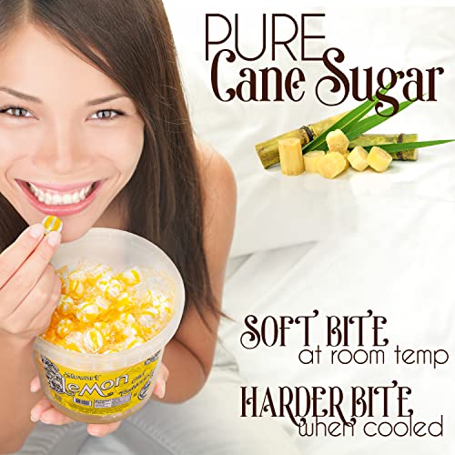 Stewart Old Fashioned Lemon Flavored Pure Sugar Candy Puff Balls...