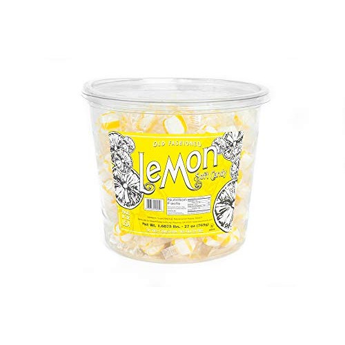 Stewart Old Fashioned Lemon Flavored Pure Sugar Candy Puff Balls...