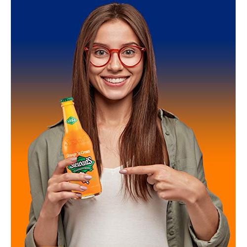 Stewarts Orange &Amp; Cream Soda, 12 Fl Oz 24 Glass Bottles