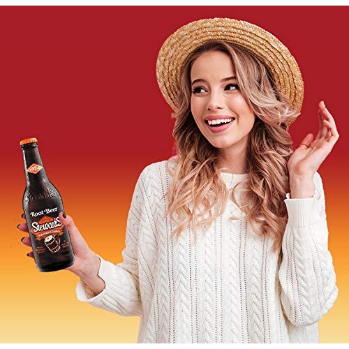 Stewarts Root Beer, 12 Fl Oz 24 Glass Bottles