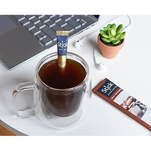 Stick Teas Colombian Instant Coffee - 96 Individually Wrapped Te...