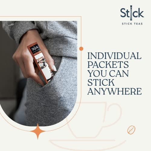 Stick Teas Colombian Instant Coffee - 96 Individually Wrapped Te...