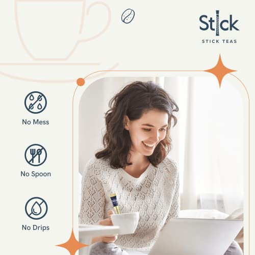 Stick Teas Colombian Instant Coffee - 96 Individually Wrapped Te...