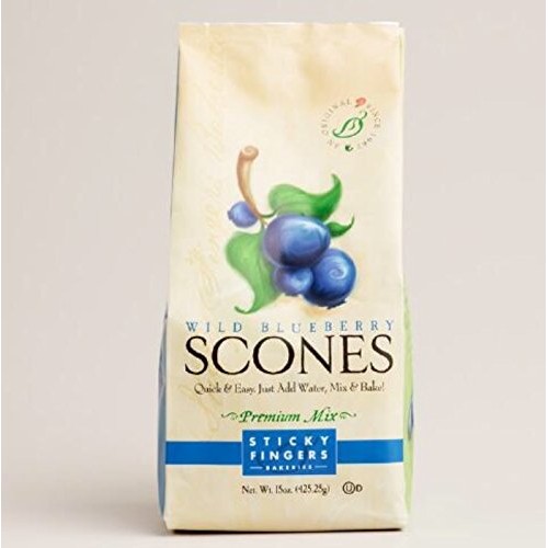 Sticky Fingers Scone Mix Variety Pack Of 4 Original, Wild Blueb
