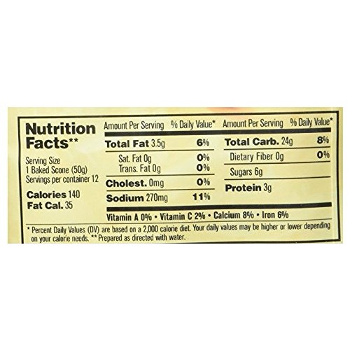 Pack Of 6, 15 Oz Sticky Fingers Bakeries Bulk Scone Mix: Just Ad Pack Of 6, 15 Oz Sticky Fingers Bakeries Bulk Scone Mix: Just Ad