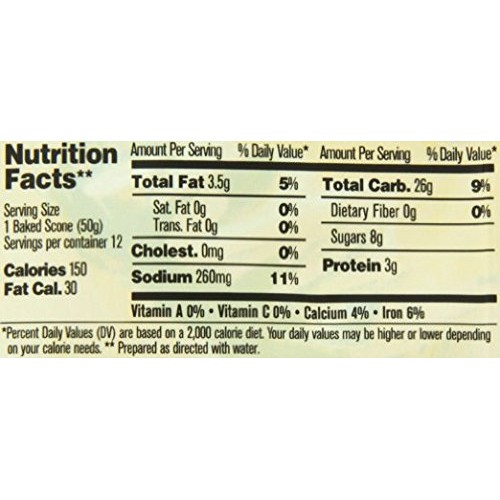Pack Of 6, 15 Oz Sticky Fingers Bakeries Bulk Scone Mix: Just Ad Pack Of 6, 15 Oz Sticky Fingers Bakeries Bulk Scone Mix: Just Ad