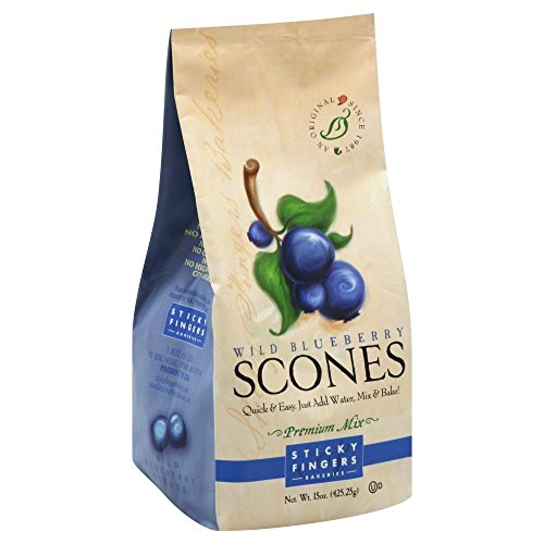 Pack Of 6, 15 Oz Sticky Fingers Bakeries Bulk Scone Mix: Just Ad
