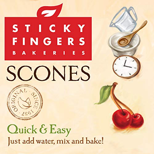 Sticky Fingers Bakeries, English Scone Mix, Tart Cherry, Just Ad