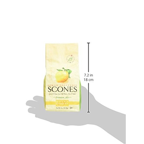 Sticky Fingers English Scone Mix Lemon Poppyseed 15Oz