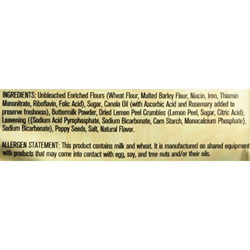 Sticky Fingers English Scone Mix Lemon Poppyseed 15Oz
