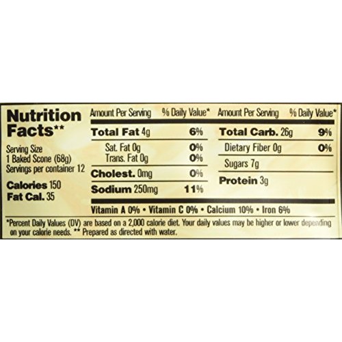 Sticky Fingers English Scone Mix Lemon Poppyseed 15Oz