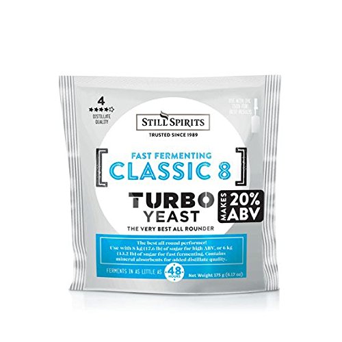 Still Spirits Classic 8 Urea Turbo Yeast Us/Uk/Can Only 20% Abv