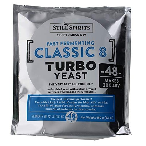 Still Spirits Turbo Classic 8 Yeast Pack Of 5