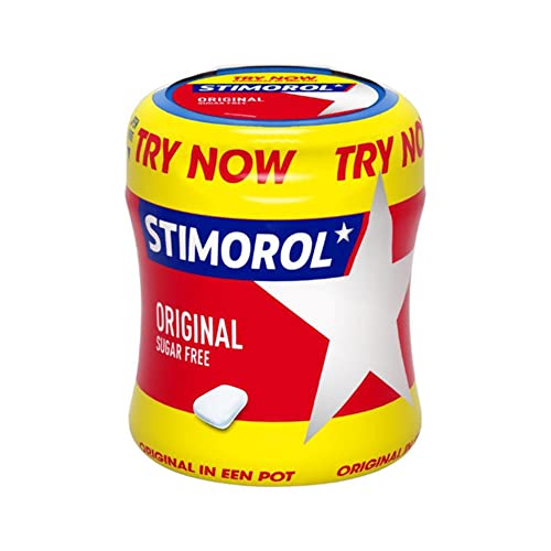 Stimorol Gum | Stimorol Original XL Bottle | Pack of 6 | Stimoro...