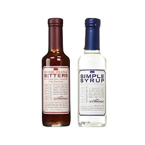 Stirrings Blood Orange Cocktail Bitters And Pure Cane Simple Syr