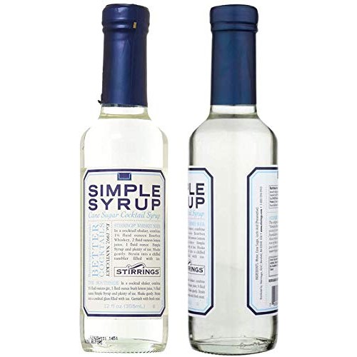 Stirrings Pure Cane Simple Syrup Cocktail Mixer - Excellent Flav