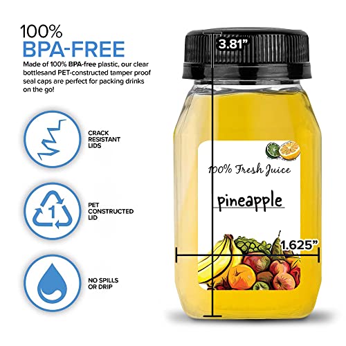 4 Ounce Mini Bottles for Mini Fridge, Reusable Juice Containers ... 4 Ounce Mini Bottles for Mini Fridge, Reusable Juice Containers ...