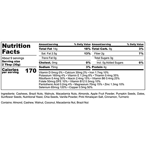 STOKE - Nut Butter For Runners, Mixed Nut & Seed Butter, Fuel To...