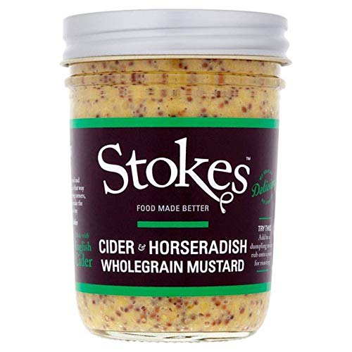 Stokes Cider &Amp; Horseradish Mustard Made With English Cider &Amp; Cid