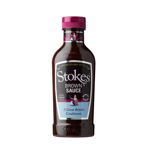 Stokes Real Brown Sauce Squeezy 505G