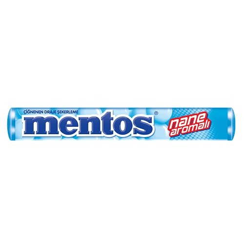 Mentos Chewy Candy 4 Rolls: Strawberry, Rainbow, Mint, Fruit 4x3...