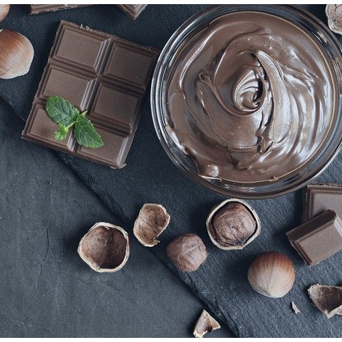 Gourmet Chocolate Hazelnut Flavored Ground Coffee | 1 Lb Bag | F