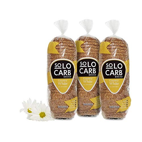Solo Carb Bread Country White 3 Loaves Per Order