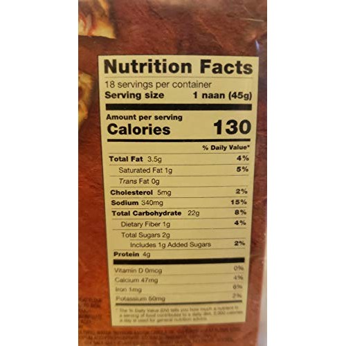 Stonefire Mini Naan Original Fresh Authentic Flatbreads, 18 Mi