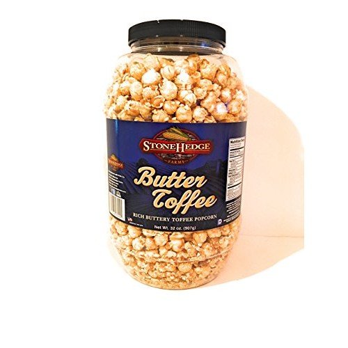 Stonehedge Farms Butter Toffee Rich Buttery Toffee Popcorn 32 O