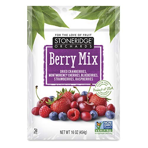 Stoneridge Orchards Whole Dried Berry Mix 16 Oz - Cranberries, M