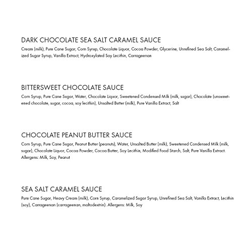 Stonewall Kitchen 4 Piece Dessert Topping Collection