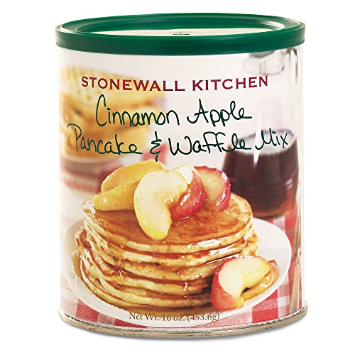 Stonewall Kitchen Cinnamon Apple Pancake Mix, 16 Ounce Can