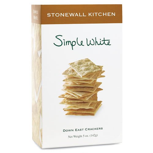 Stonewall Kitchen Simple White Crackers, 5 Ounces