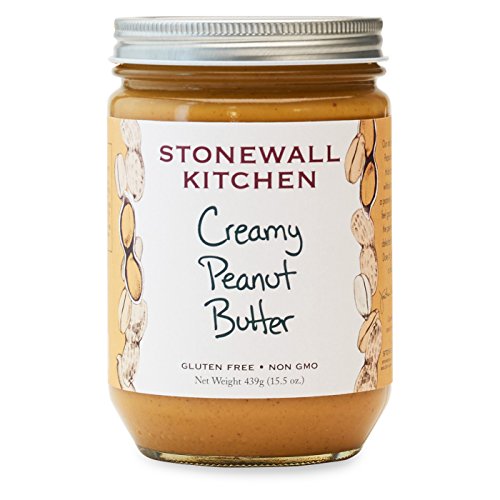 Stonewall Kitchen All Natural Creamy Peanut Butter, 15.5 Ounce