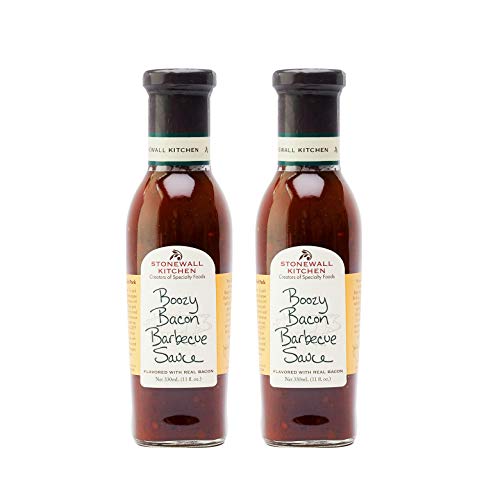 Stonewall Kitchen Boozy Bacon Barbecue Sauce, 11 Ounce Pack Of 2